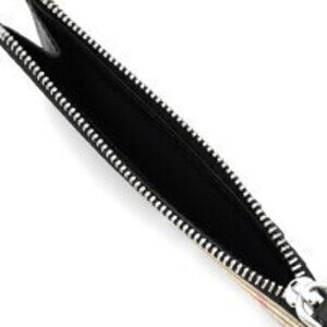 Burberry Fragment Card Wallet Black Beige Case Check